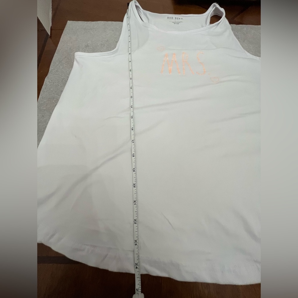 Rae Dunn Mrs. Tank Top Women’s Size Large - Picture 7 of 12